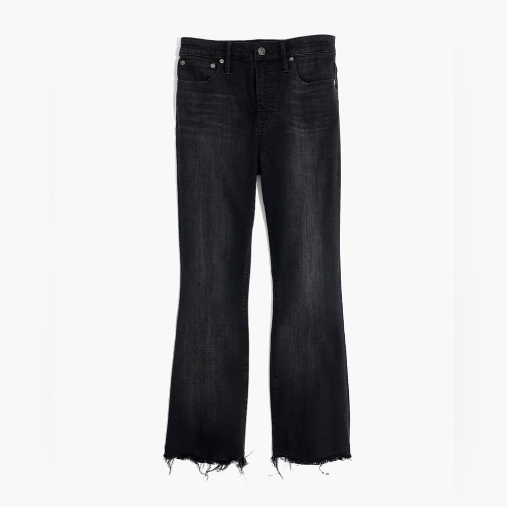 Madewell curvy cali Demi boot jean in Berkeley black (size 24P)